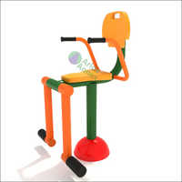 Outdoor Gym Knee Chair Side