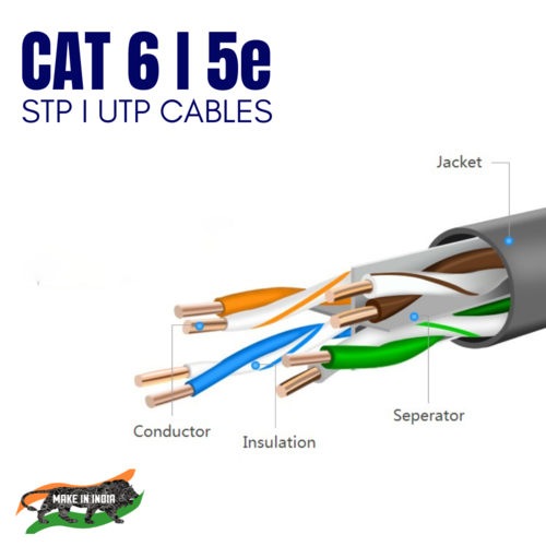 CAT 6 l 5e STP l UTP CABELS By COMTECH DIGITRONICS PRIVATE LIMITED