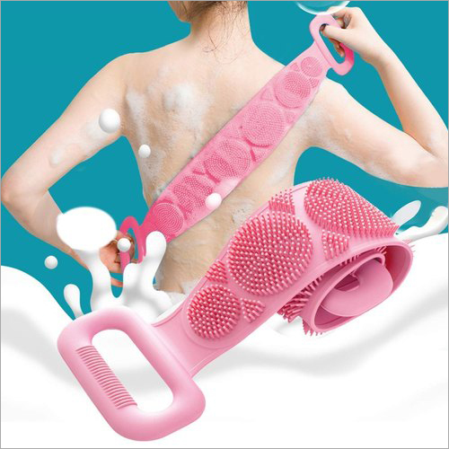 Silicone Bath Belt back Scrubber By AMAZING SECURITY SYSTEM