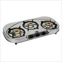 3 Burners Stainless Steel Gas Stove