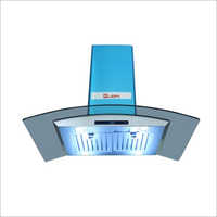 9115 Island 90 CM Roof Mounted Kitchen Chimney