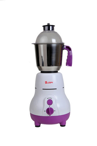 Heavy Duty 3 Jar 600 Watt Mixer Grinder With Copper Motor - Color: Off White And Violet