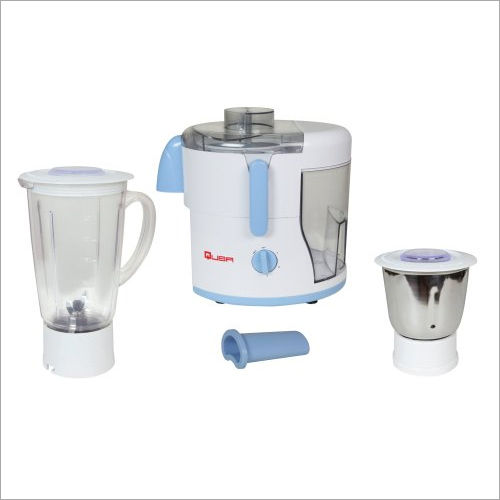 Quba 2 Jar Juicer Mixer Grinder - Color: White And Sky Blue