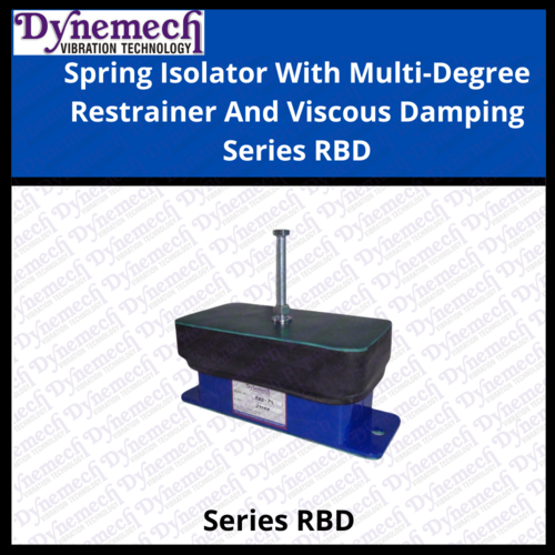 Multi-Degree Restrained Vibration Control Spring Elements Series RBD