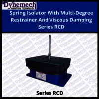 Precision-engineered Vibration Control Springs Series Rcd - Color: Blue