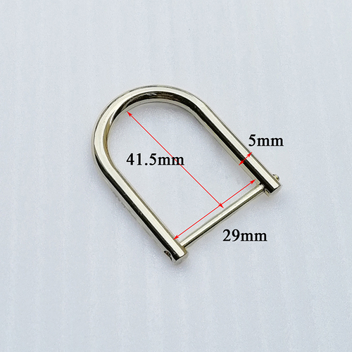 41.5MM Metal D Ring Buckle For Crafts Bag Accessory Belt Straps Loop Hardware Pet Dog Collar Leash Rope Harness Backpack Clasp By HUADING INDUSTRY CO, LTD.