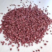 Chicken Blood Red Natural Crushed Marble Pea Gravel Special Hard Stone For Terrazzo Grit Wash Marble Chips For Flooring - Artificial Stone Type: Solid Surface
