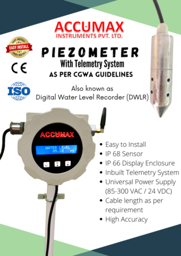 Piezo Meter For Borewell