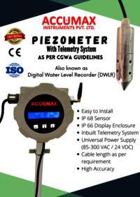 Piezo Meter for Borewell