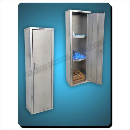 Stainless Steel Cap Mask And Shoe Cover Cabinet By VALIANT PHARMA EQUIPMENTS