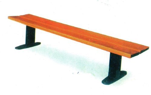 Wooden Top Garden Bench