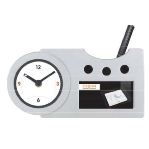 Promotional Table Clock Pen Stand