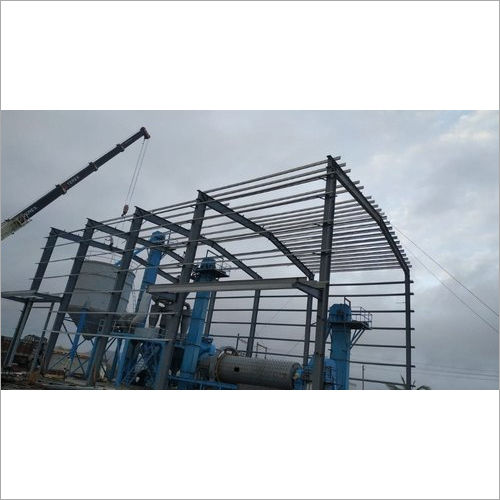 PEB Structure Fabrication Service - Steel, Customizable Dimensions | High Load Capacity, Powder Coated Finish, ASTM & BS Design Standards, On-site Installation