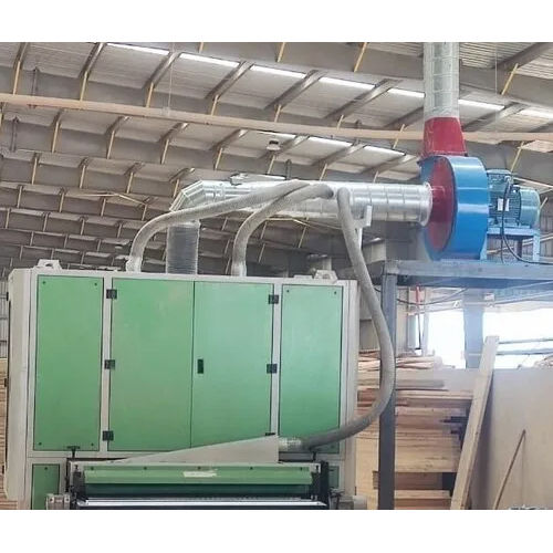 Dust Collector on Drum Sending Machine