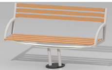 Sarwadnya Single Stand Deluxe Bench