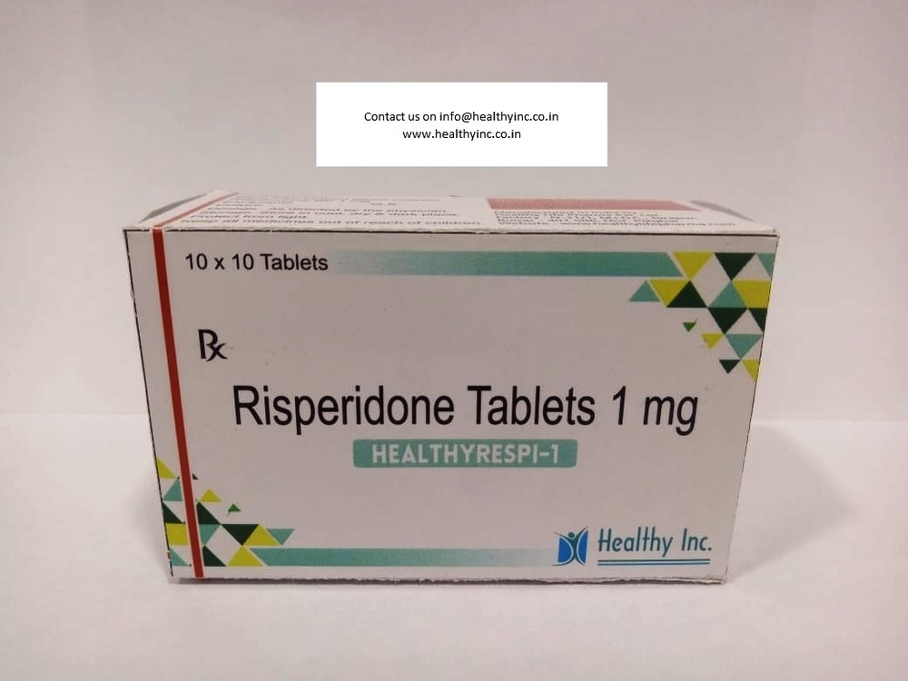 Risperidone Tablets - 1 mg, 2 mg, 3 mg, 4 mg | Generic Tablets, Suitable for All, Store Below 30 Degrees