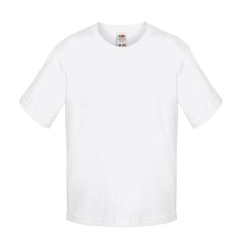 White Round Neck T-shirt