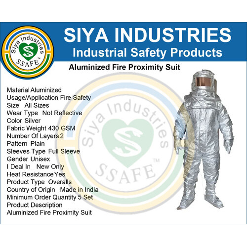 Aluminized Fire Proximity Suit By SIYA INDUSTRIES