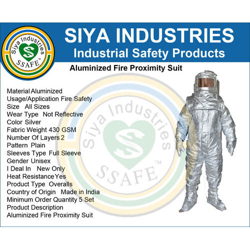 Aluminized Fire Proximity Suit