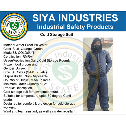 EN Certified Cold Storage Suit