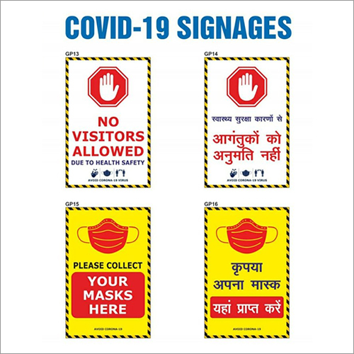 COVID 19 Signages