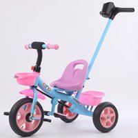 Tricycle With Push Handle