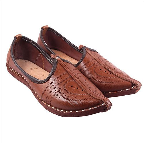 Mens Ethnic Leather Mojari