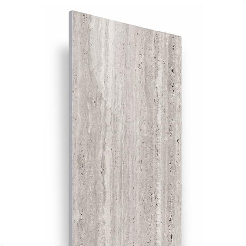 60 x 120 cm Travertine Terrazzo Grey Polished Glazed Vitrified Tiles 