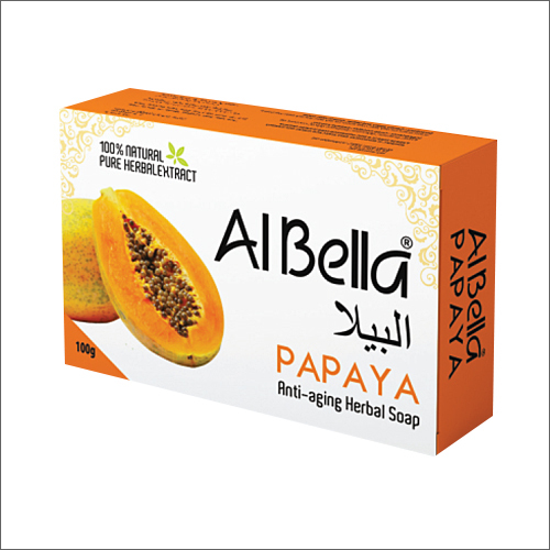 100g Albella Papaya Anti-aging Herbal Soap By MAHAVIR HEALTH