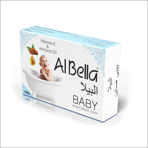 100g Albella Baby Vitamin-E And Almond Oil Moisturiser Soap
