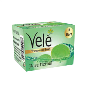 Vele Transparent Natural Glycerine Pure Herbal Soap