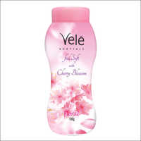 100g Vele Floral Feel Soft With Cherry Blossom Body Talc