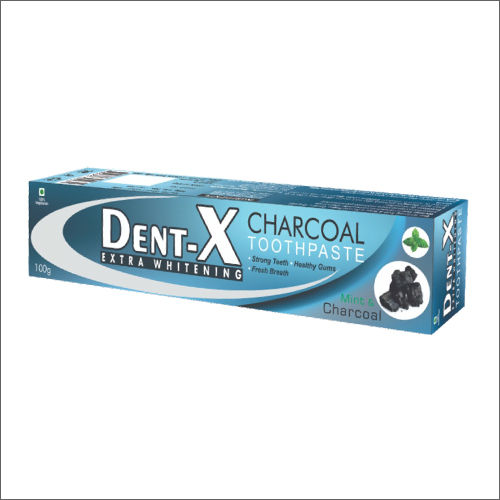 Dent-X Charcoal Toothpaste For Extra Whitening