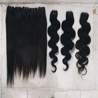 Natural Straight Hair Temple Donated Hair single donor hair
