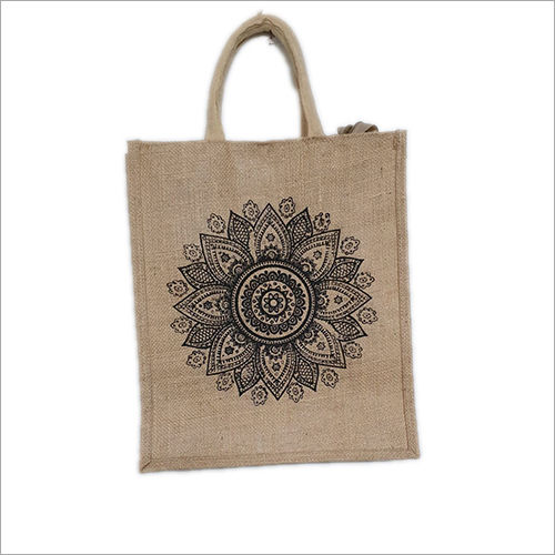 Multicolor Jute Lunch Bag