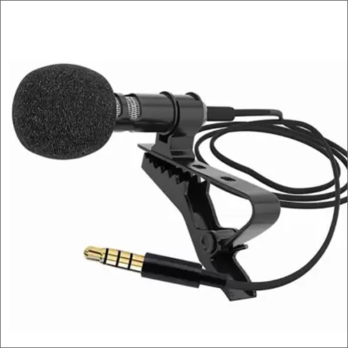 Mic 3.5mm Clip-on Mini Lapel Lavalier Microphone By AMR ENTERPRISES