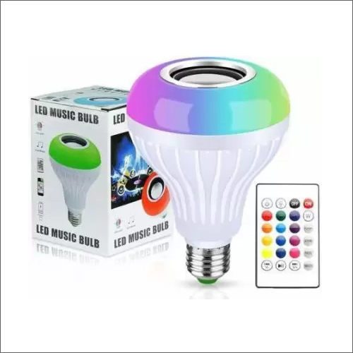 SGE Led Bulb with Bluetooth Speaker Music Light Bulb