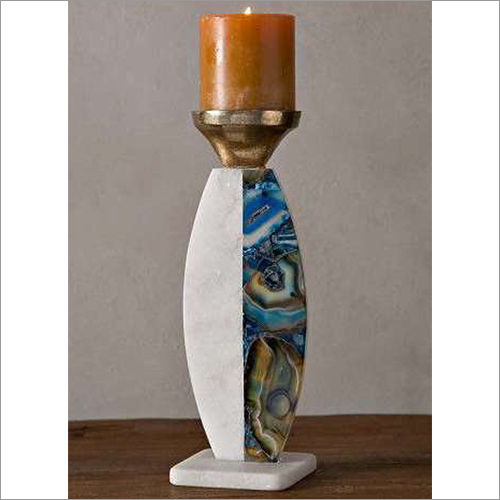 Printed Marble Candle Holders By FEALTY SOLUTION PRIVATE LIMITED