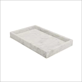 White Marble Trays By FEALTY SOLUTION PRIVATE LIMITED