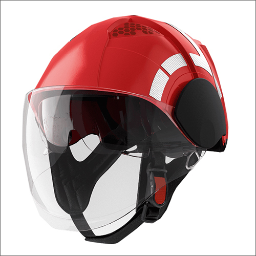Fireman Helmet - PAB Fire Compact Red