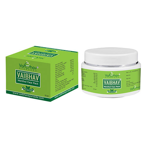 Vaibhav Menthol Face Pack