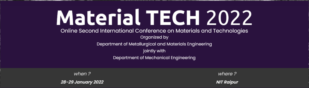 Material TECH 2022 - Black, Multi-Day Conference | Knowledge Sharing, Expert Speakers, Interactive Sessions