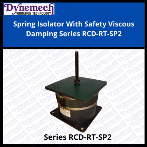 Viscous Damped Spring Vibration Isolators Series: RCD-RT-SP2