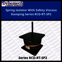 SPRING ISOLATOR WITH SAFETY VISOCUS DAMPING SERIES:RCD-RT-SP2