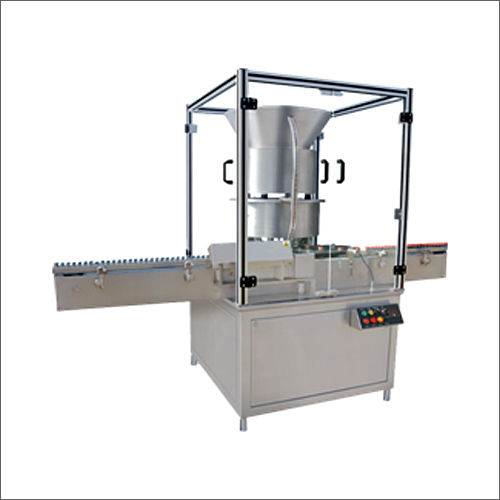 Stainless Steel Automatic Multi Head Vial Cap Sealing Machine