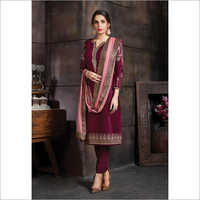 Ladies Embroidery Unstitched Suits