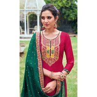 Ladies Maslin Unstitched Suits