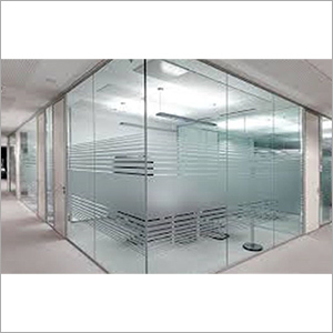 Cubicle Glass Partition Work