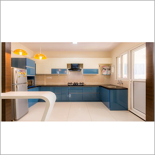 U Shape Modular Kitchen
