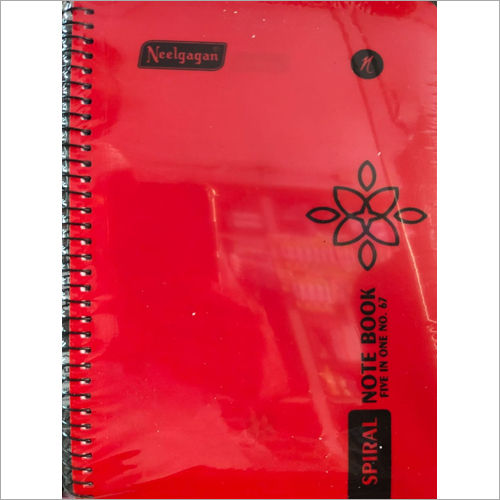 Paper Spiral Note Book